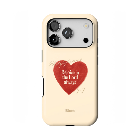 Philippians 4:4 iPhone Case - Blunt Cases