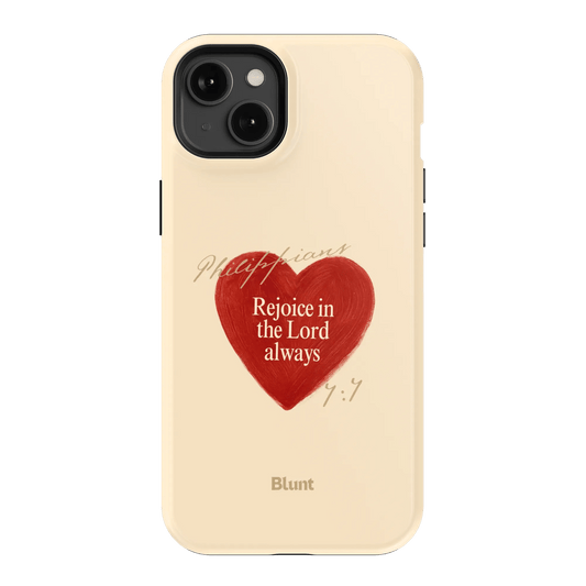Philippians 4:4 iPhone Case - Blunt Cases