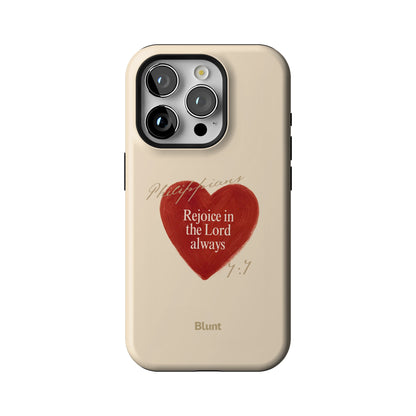 Philippians 4:4 iPhone Case gallery - Iphone_15_Pro_1