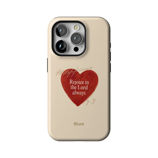 Philippians 4:4 iPhone Case gallery - Iphone_15_Pro_1