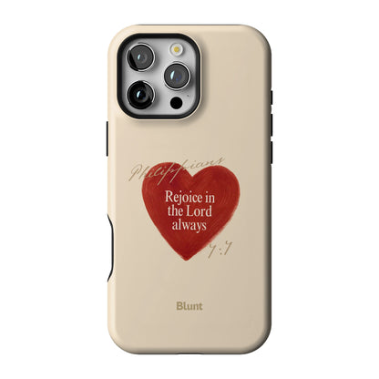 Philippians 4:4 iPhone Case gallery - Iphone_16_Pro_Max_1