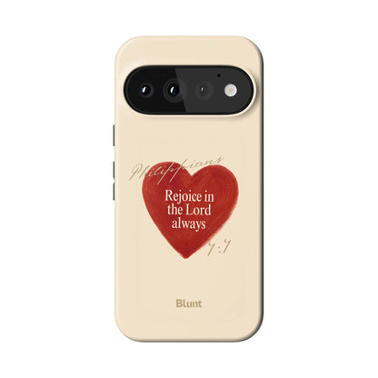 Philippians 4:4 Pixel Case - Blunt Cases