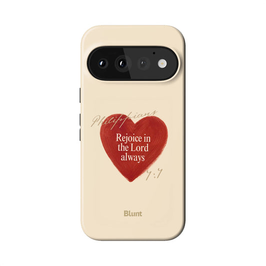 Philippians 4:4 Pixel Case - Blunt Cases