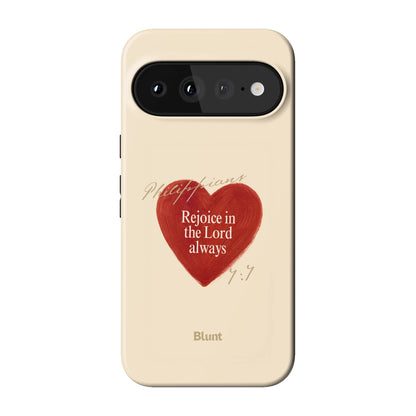 Philippians 4:4 Pixel Case - Blunt Cases