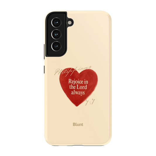 Philippians 4:4 Samsung Case - Blunt Cases