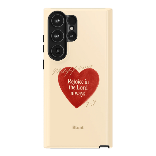 Philippians 4:4 Samsung Case - Blunt Cases