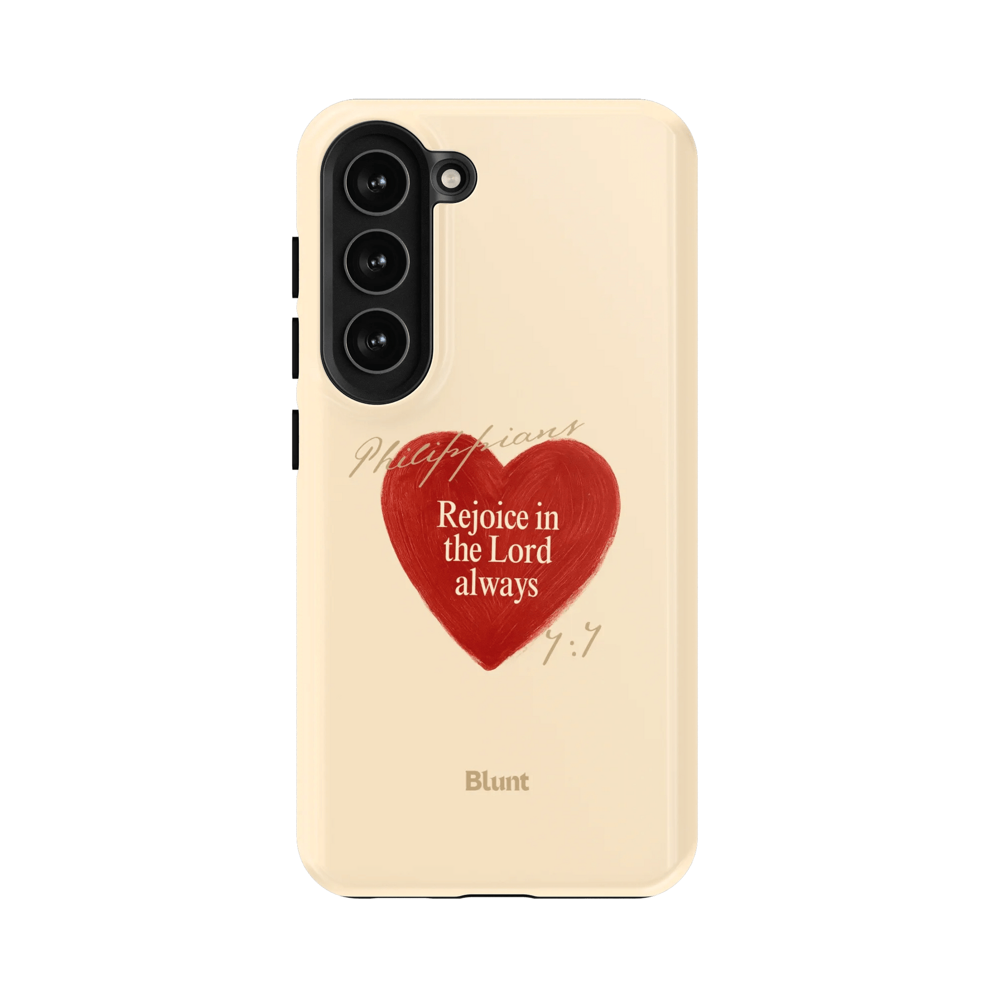 Philippians 4:4 Samsung Case - Blunt Cases