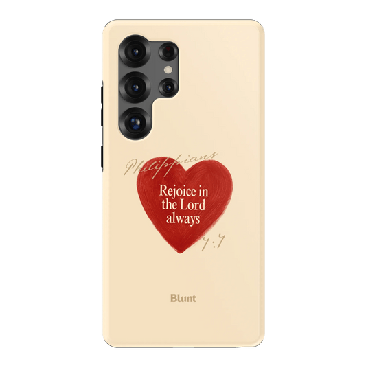 Philippians 4:4 Samsung Case - Blunt Cases