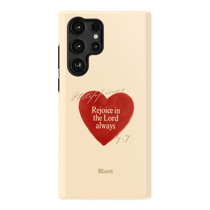 Philippians 4:4 Samsung Case - Blunt Cases