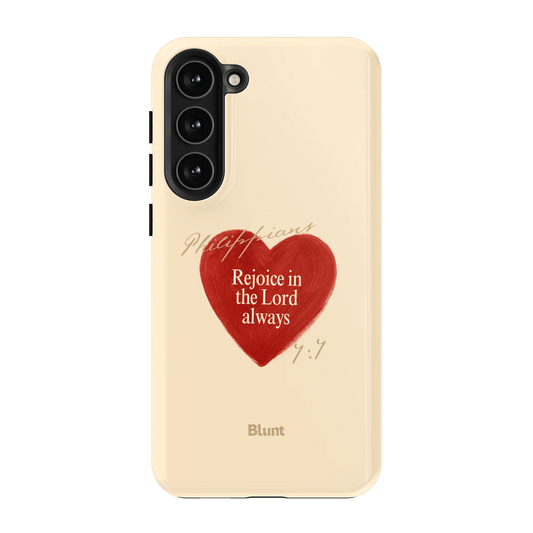 Philippians 4:4 Samsung Case - Blunt Cases