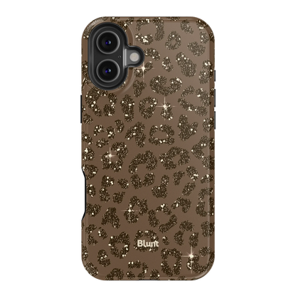 Brown Cheetah Print iPhone Case