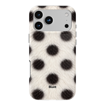 Polka Fuzz iPhone Case