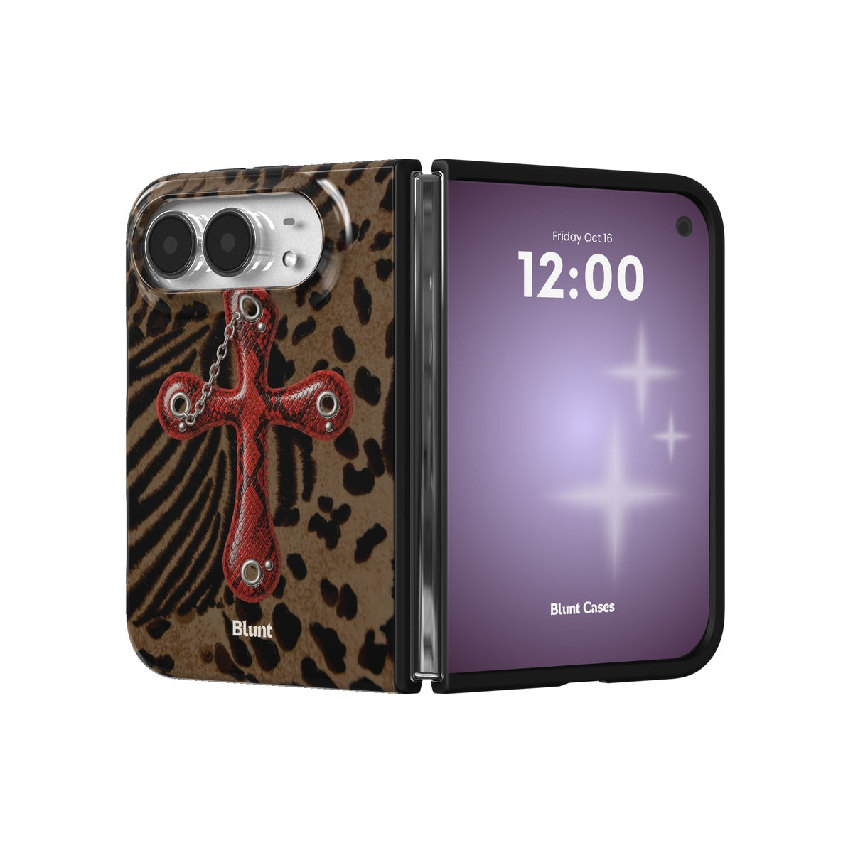 pierced-leocross-iphone-case iPhone 18 Duo case, view 3