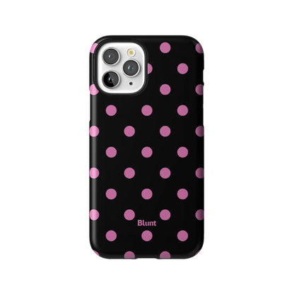 Pink and Black Polka iPhone Case gallery - Iphone_11_Pro_1