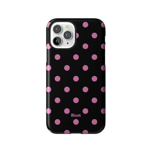 Pink and Black Polka iPhone Case gallery - Iphone_11_Pro_1