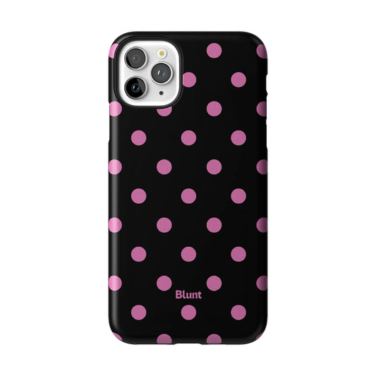 Pink and Black Polka iPhone Case gallery - Iphone_11_Pro_Max_1