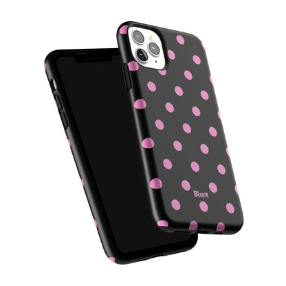 Pink and Black Polka iPhone Case gallery - Iphone_11_Pro_Max_6
