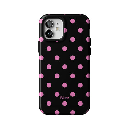 Pink and Black Polka iPhone Case gallery - Iphone_12_Iphone_1