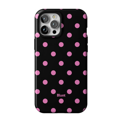 Pink and Black Polka iPhone Case gallery - Iphone_12_Pro_Max_1