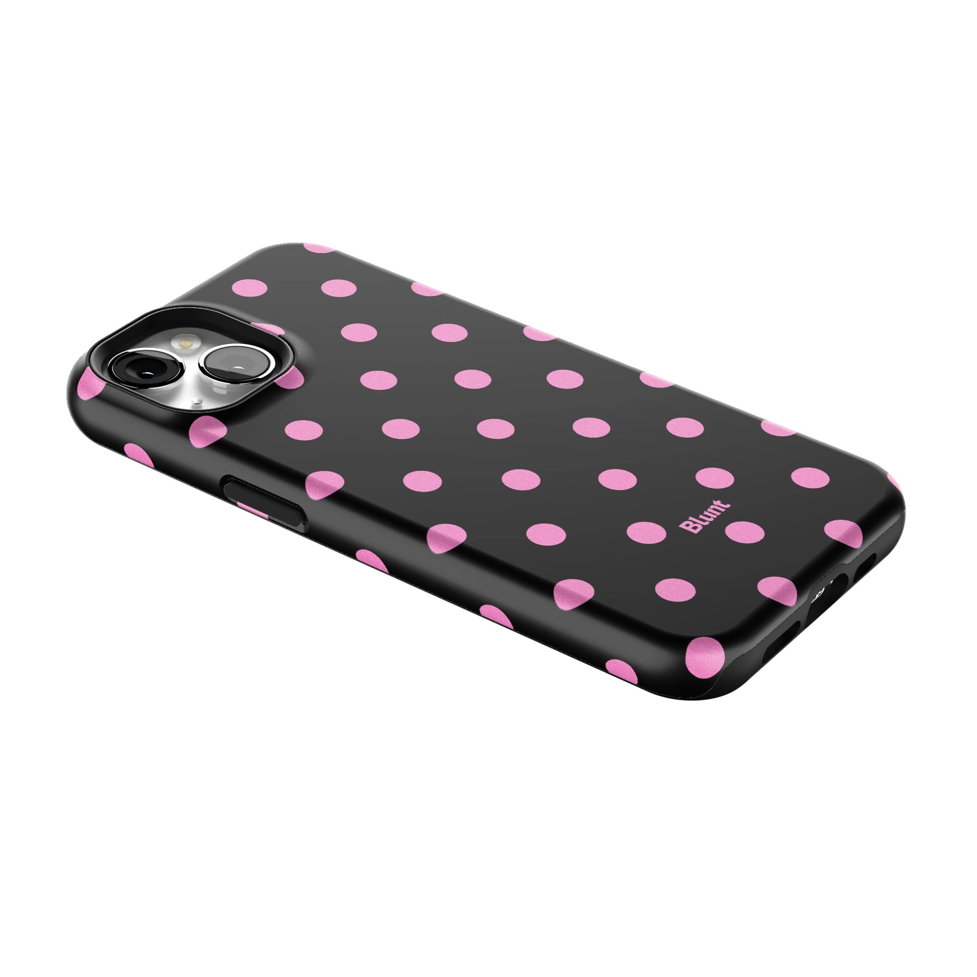 Pink and Black Polka iPhone Case gallery - Iphone_13_Iphone_2