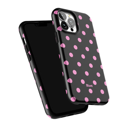 Pink and Black Polka iPhone Case gallery - Iphone_13_Pro_Max_6