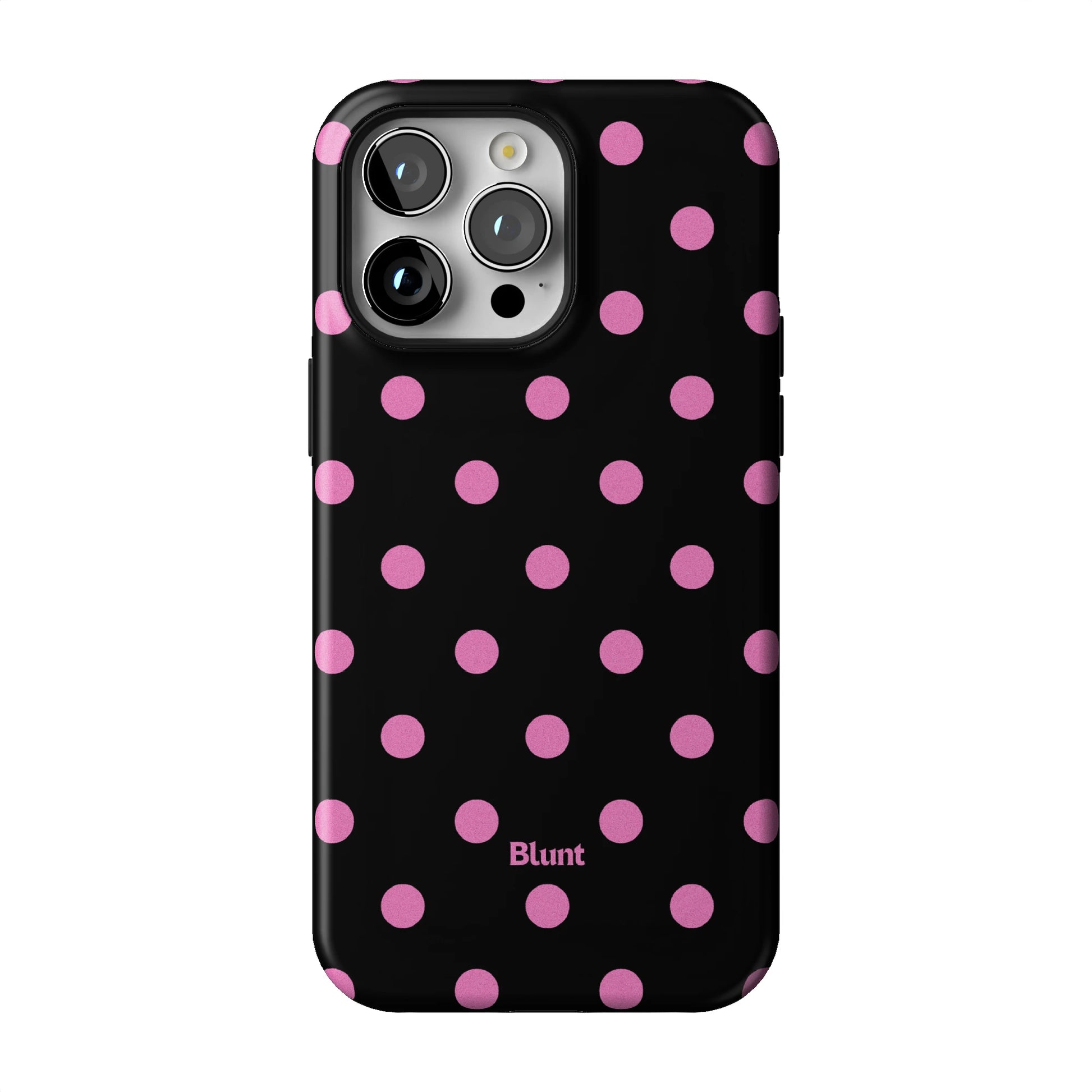 Pink and Black Polka iPhone Case gallery - Iphone_14_Pro_Max_1