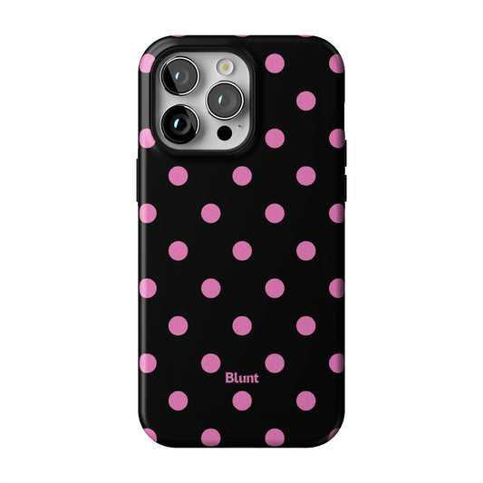 Pink and Black Polka iPhone Case gallery - Iphone_14_Pro_Max_1