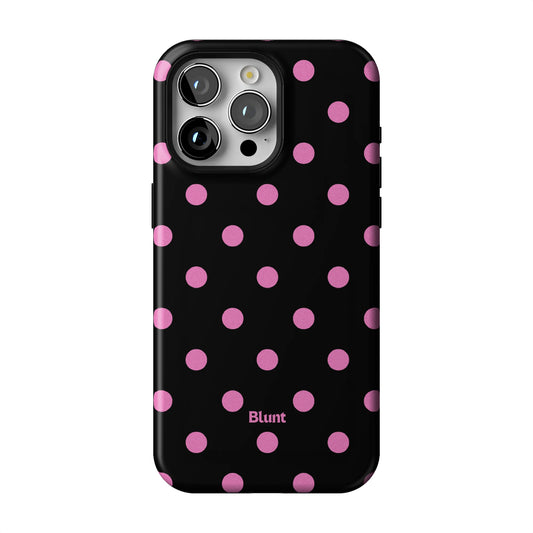 Pink and Black Polka iPhone Case gallery - Iphone_15_Pro_Max_1