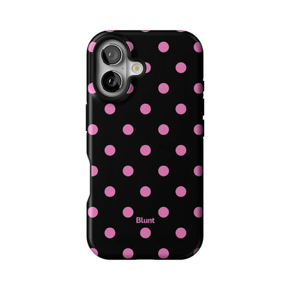 Pink and Black Polka iPhone Case gallery - Iphone_16_Iphone_1
