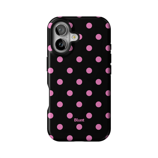 Pink and Black Polka iPhone Case gallery - Iphone_16_Iphone_1