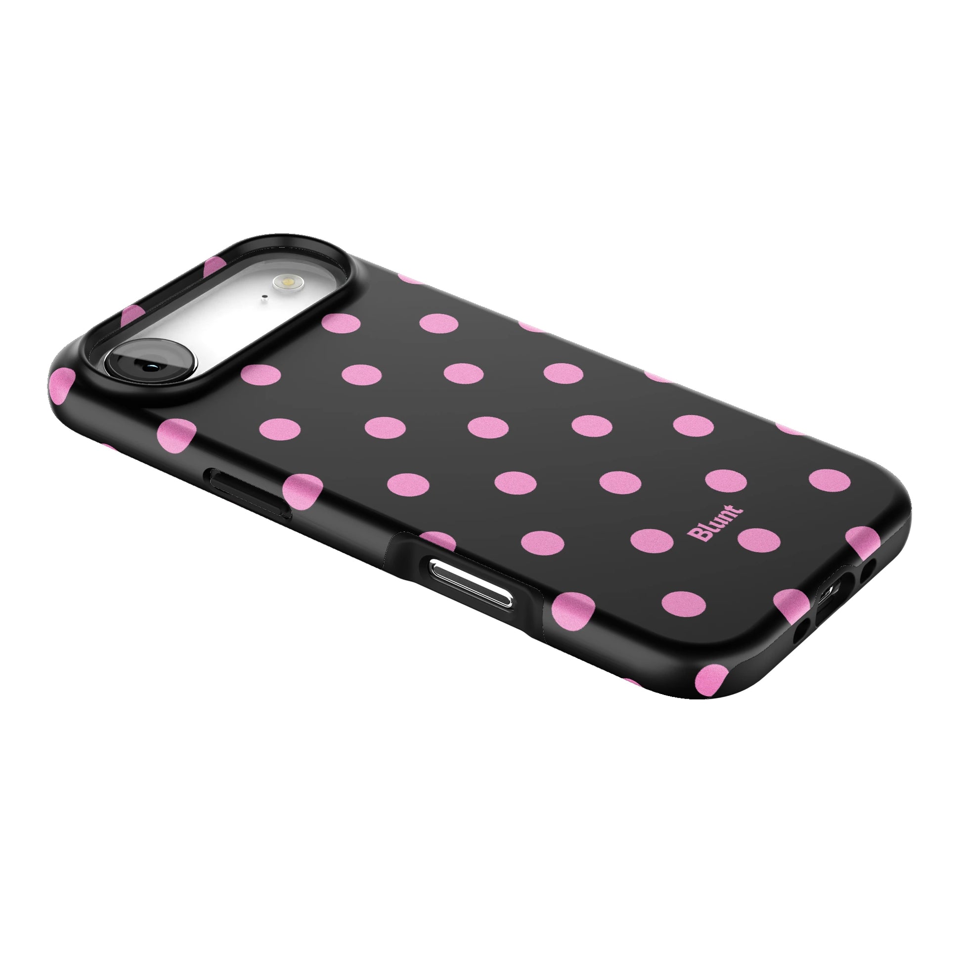 Pink and Black Polka iPhone Case gallery - Iphone_17_Air_2
