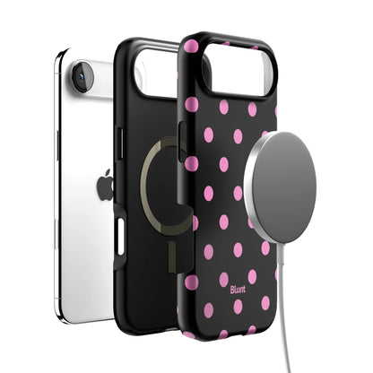 Pink and Black Polka iPhone Case gallery - Iphone_17_Air_4