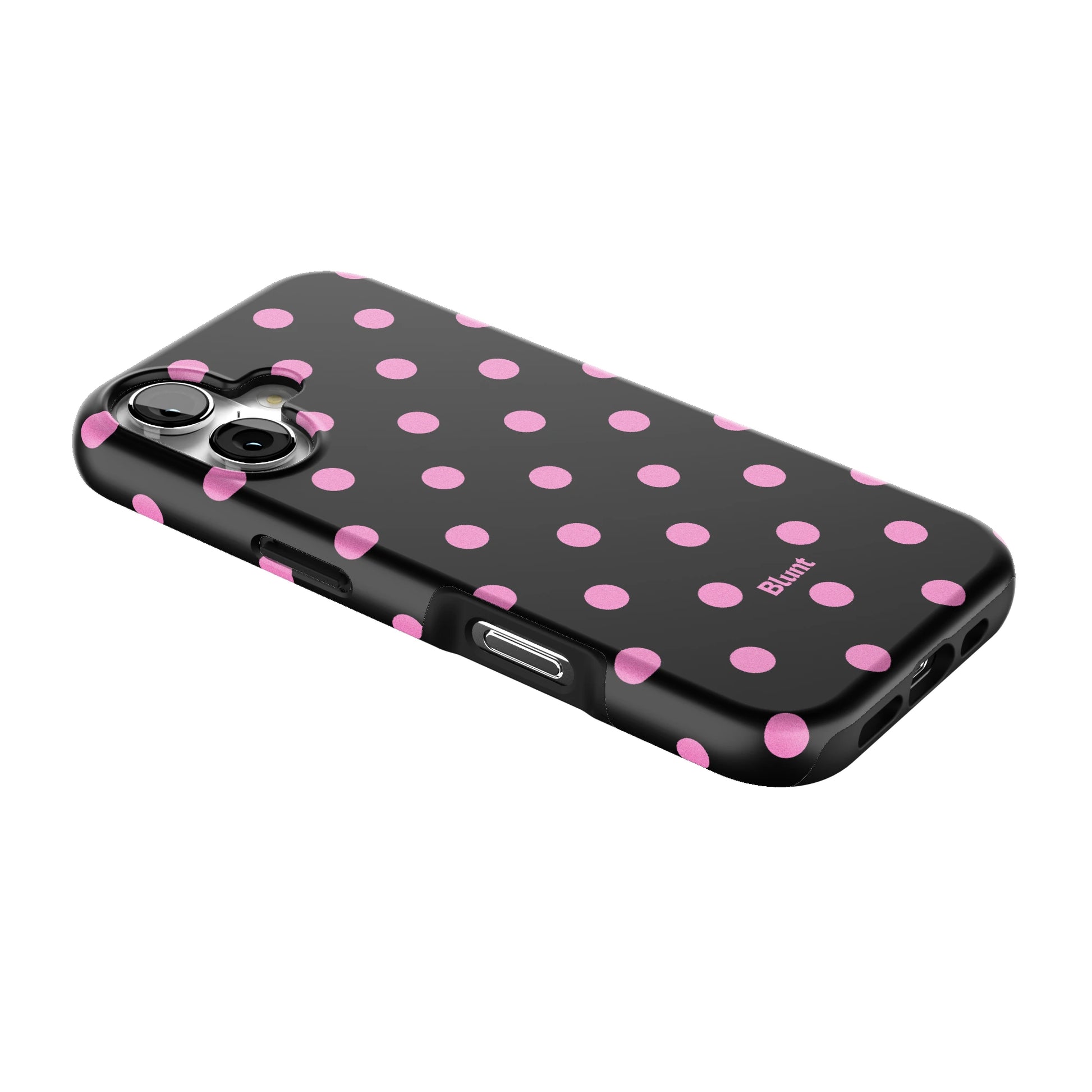 Pink and Black Polka iPhone Case gallery - Iphone_17_Iphone_2