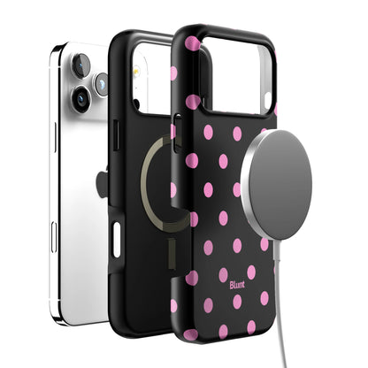 Pink and Black Polka iPhone Case gallery - Iphone_17_Pro_Max_4