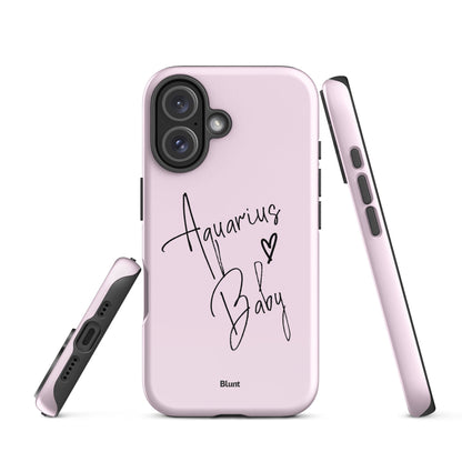 Pink Aquarius Baby iPhone Case - Blunt Cases