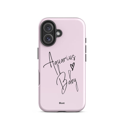 Pink Aquarius Baby iPhone Case - Blunt Cases