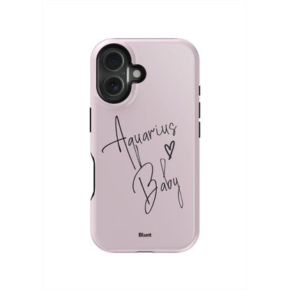 Pink Aquarius Baby iPhone Case - blunt cases