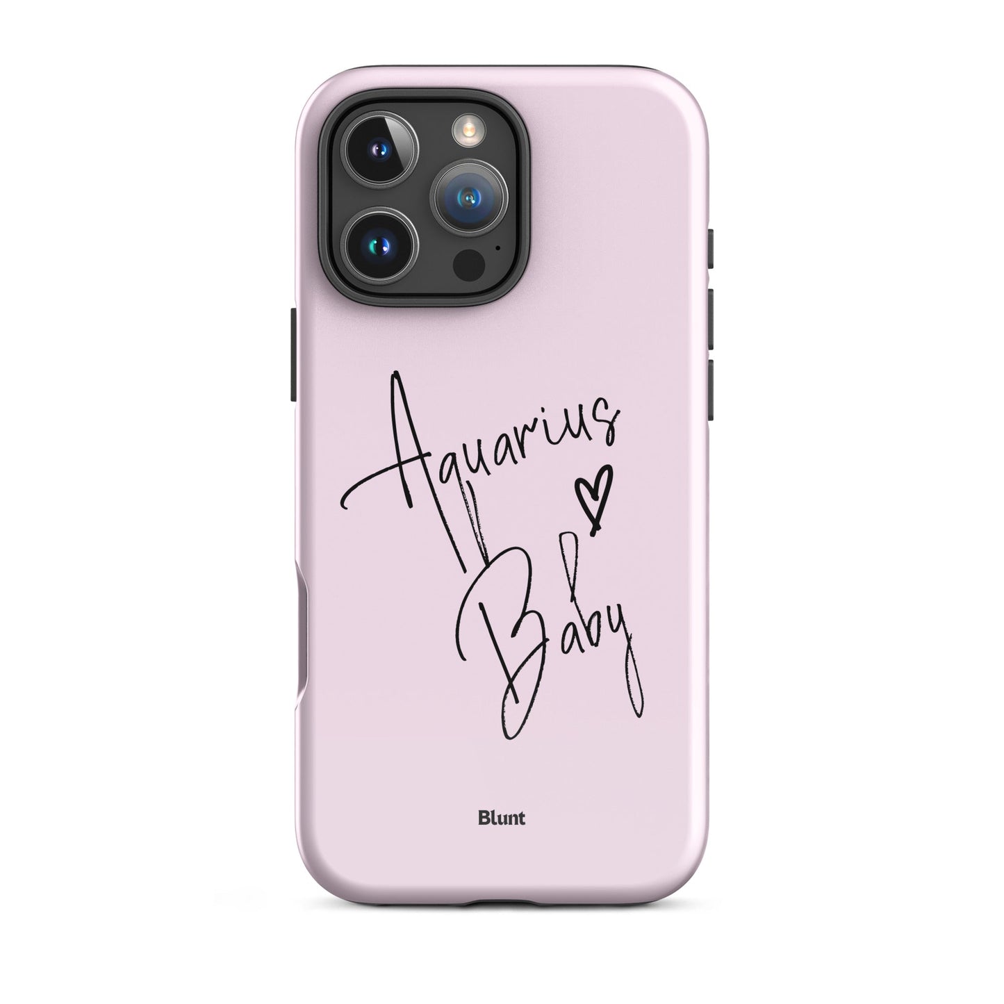 Pink Aquarius Baby iPhone Case - Blunt Cases