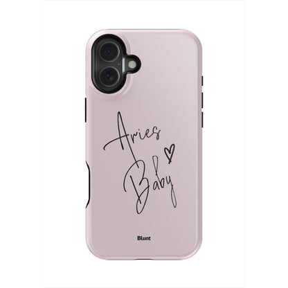 Pink Aries Baby iPhone Case - blunt cases