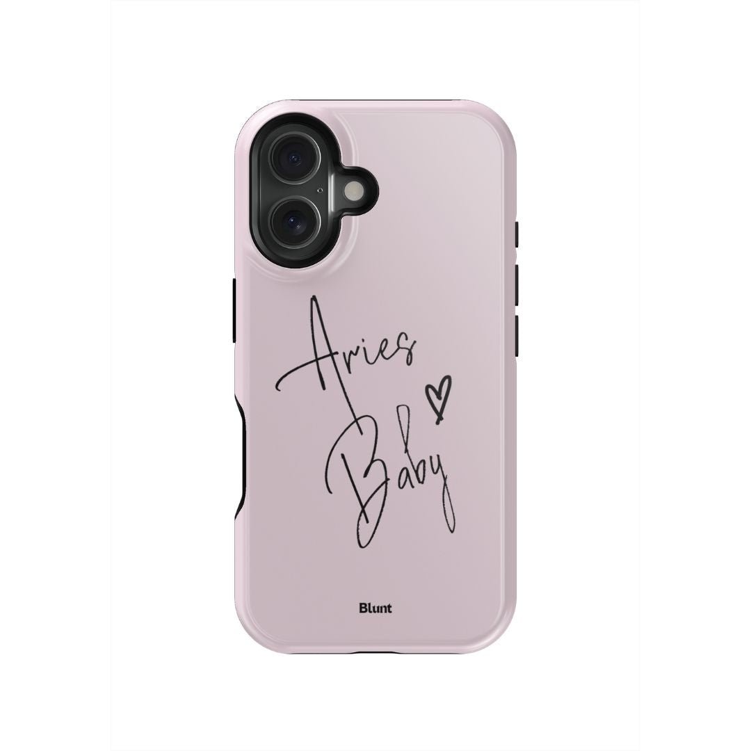 Pink Aries Baby iPhone Case - blunt cases