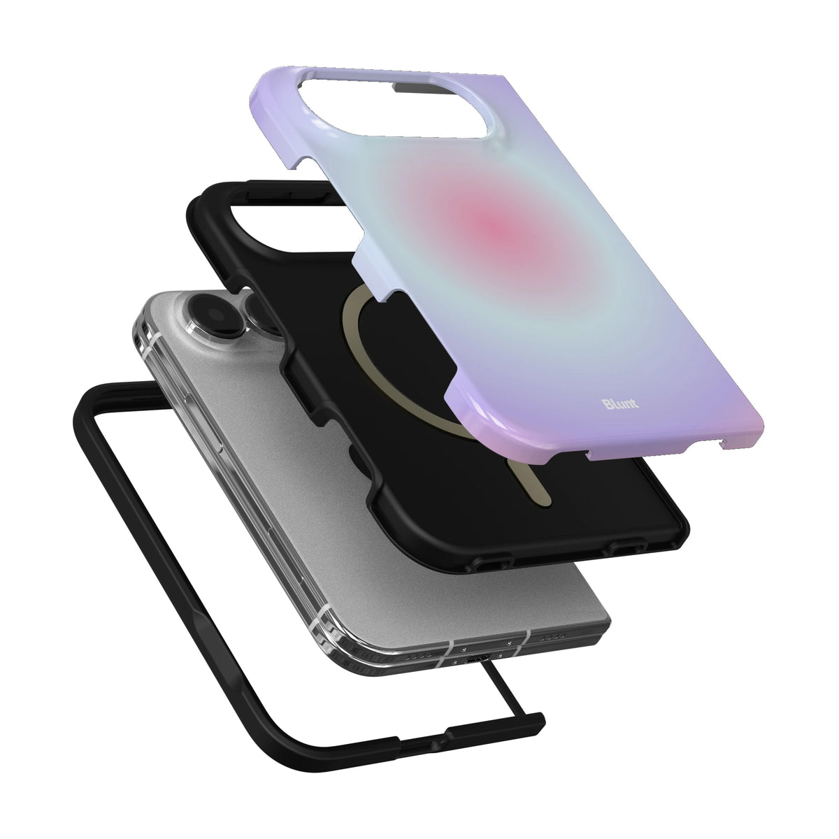 pink-aura-iphone-case iPhone 18 Duo case, view 6