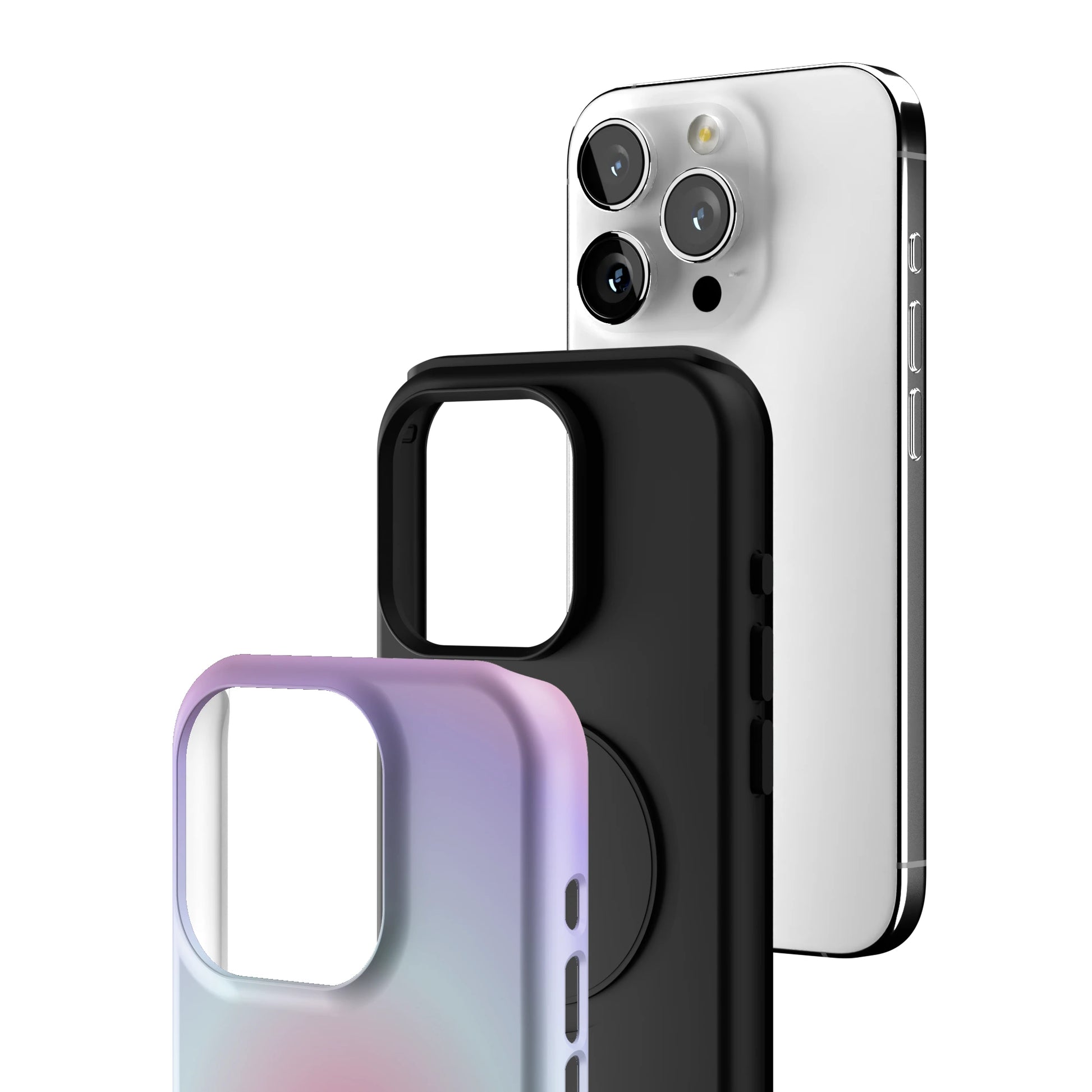 Pink Aura iPhone Case gallery - Iphone_15_Pro_3