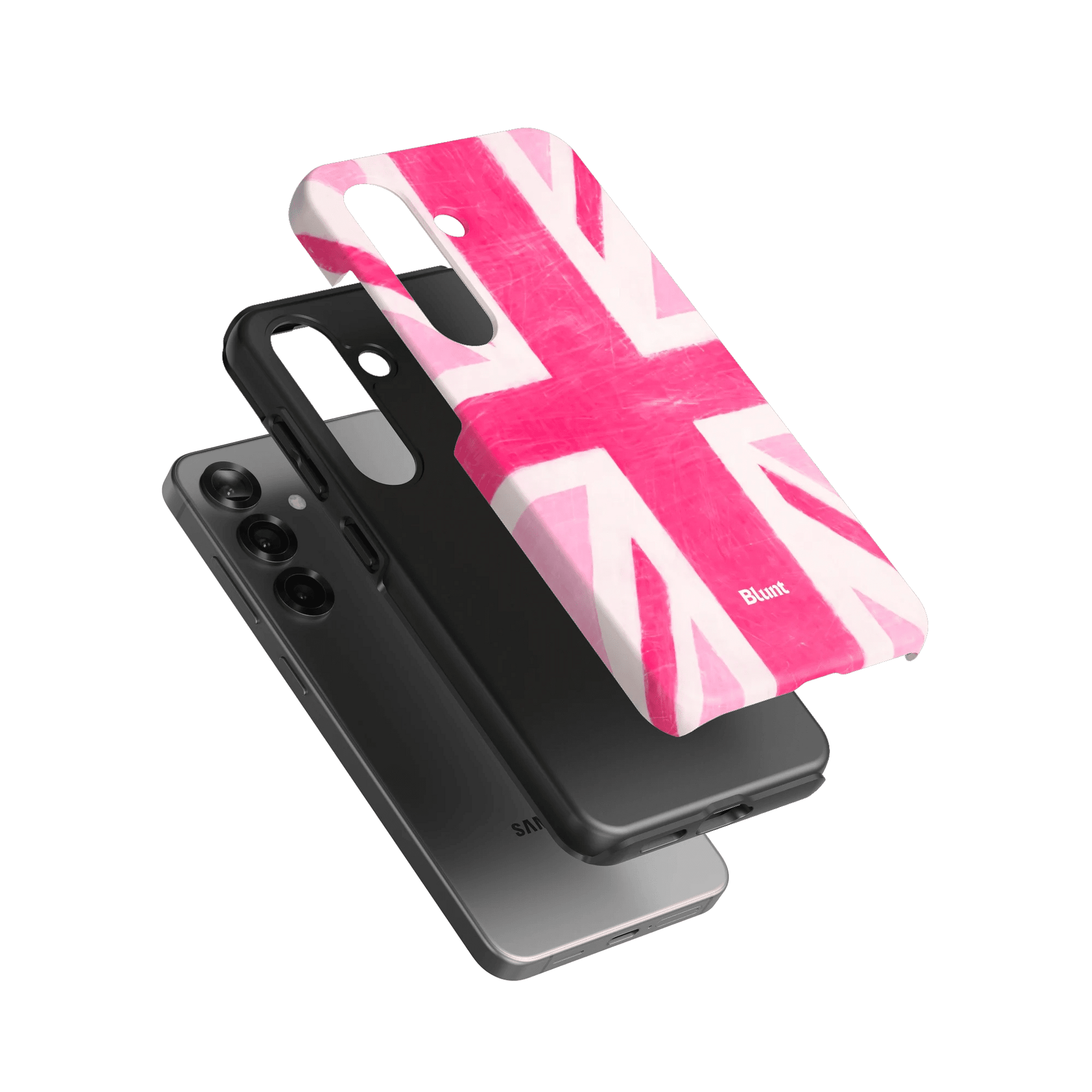 Pink Brit Samsung Case - Blunt Cases