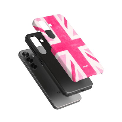 Pink Brit Samsung Case - Blunt Cases