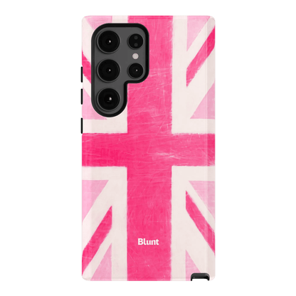 Pink Brit Samsung Case - Blunt Cases