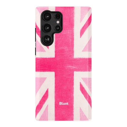 Pink Brit Samsung Case - Blunt Cases