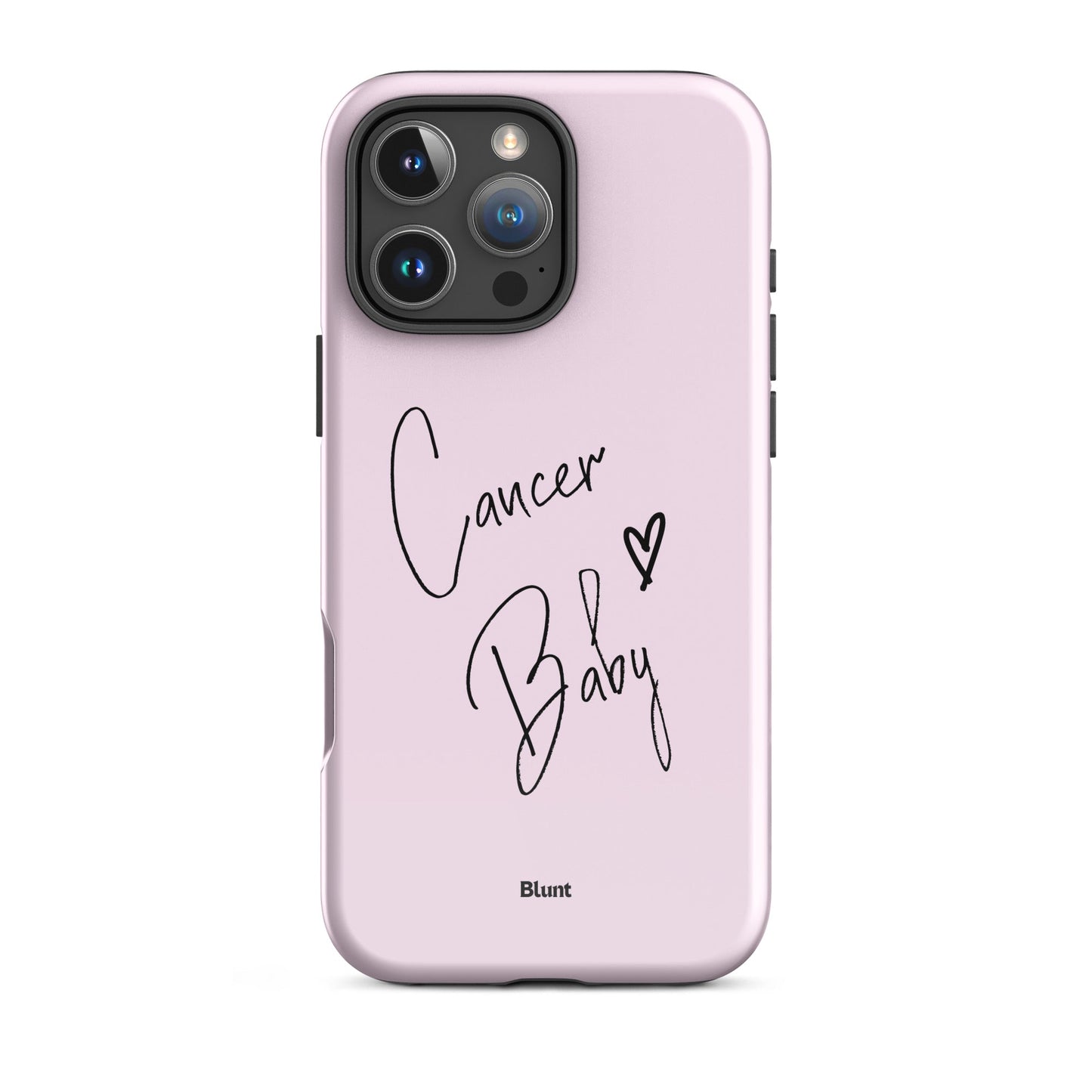 Pink Cancer Baby iPhone Case - Blunt Cases