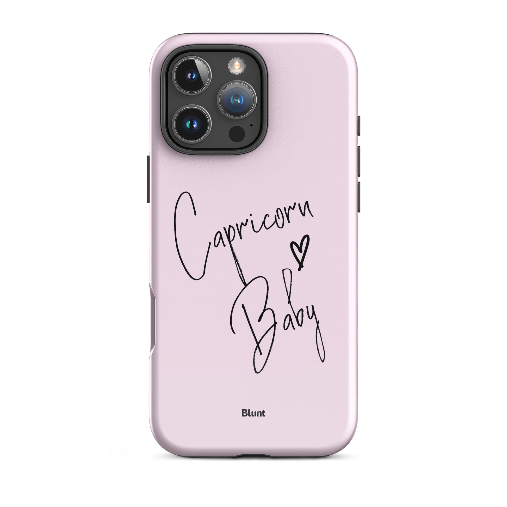 Pink Capricorn Baby iPhone Case - Blunt Cases