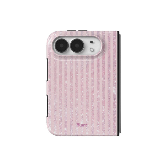 pink-champagne-stripe-iphone-case iPhone 18 Duo case, view 2