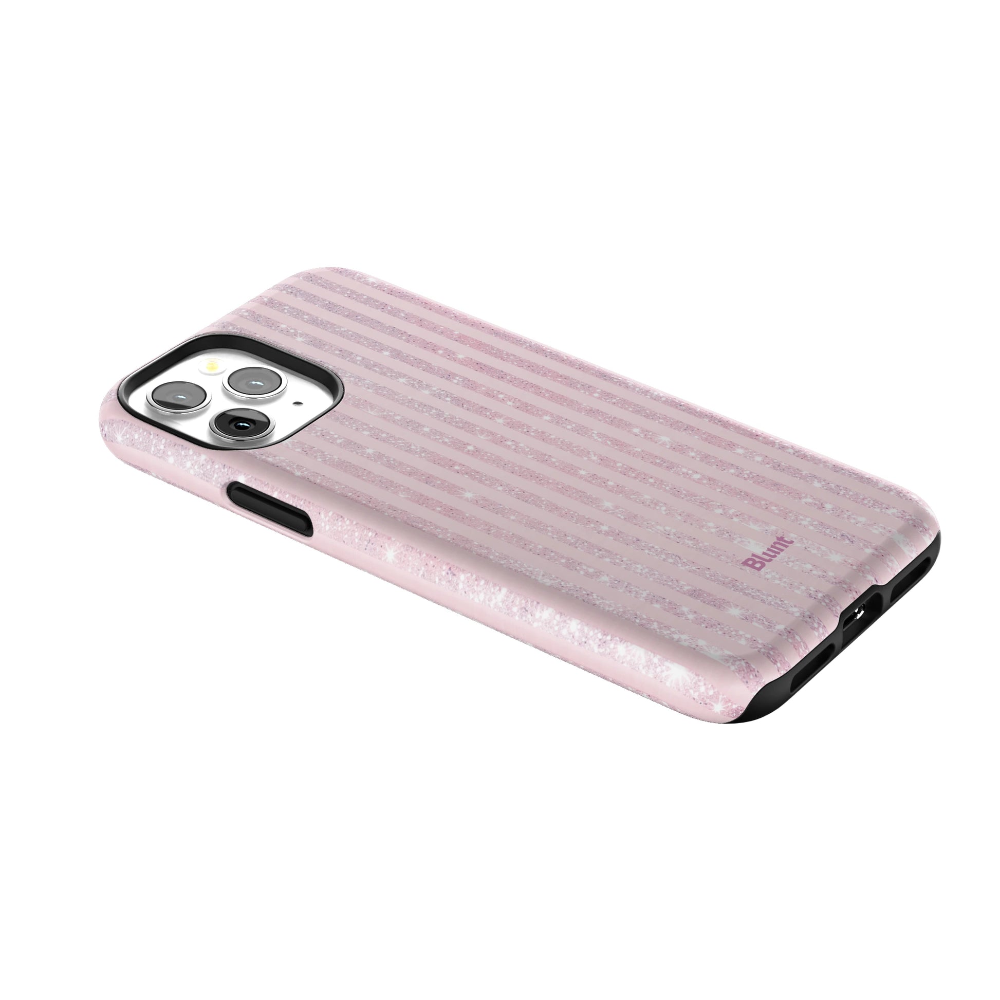 Pink Champagne Stripe iPhone Case gallery - Iphone_11_Pro_2